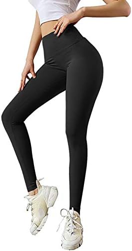 SNKSDGM Yoga pantalone za žene male dužine pantalone Yoga Fitness Hip trčanje dame elastične
