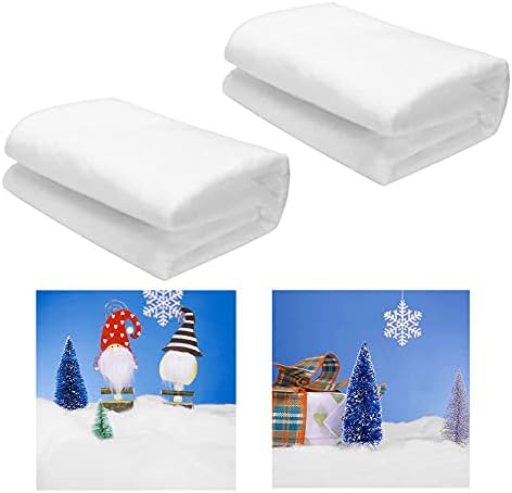 Eioflia Božić snežni pokrivač, snežni pokrivač veštački sneg rola veštački Meki snežni pokrivač Božić bijeli pamučni