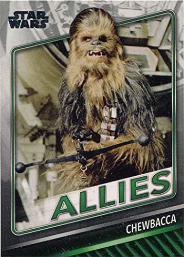 Star Wars Skywalker Saga Saveznici Chase Card A-3 Chewbacca