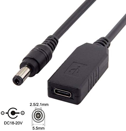 Chenyang CY USB 3.1 Tip C usb-C do DC 20V 5,5 2,5 mm i 2,1 mm Plug za napajanje PD emulator