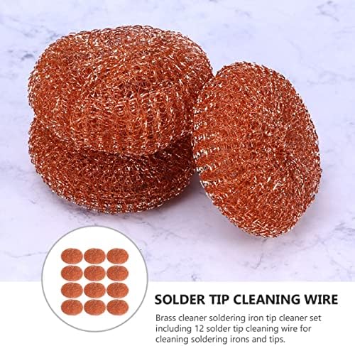 12pcs - Nehrđajući šmilnici Savjeti za pranje posuđa i vrhovi tipa tipa čelične kuglice spužve