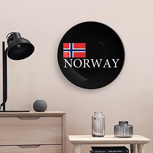 Norveška nacionalna tona Kina Dekorativna ploča Keramičke ploče plovidbe sa zaslonom za uredski zidni ukras
