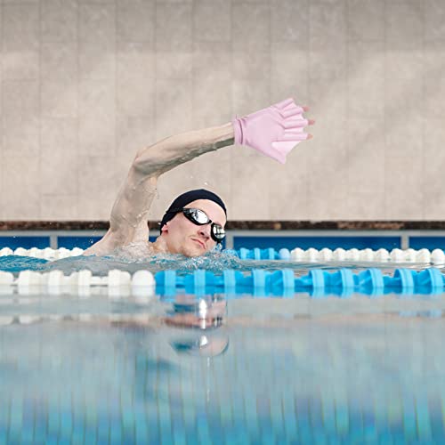 Lioobo dame 1 par plivajuće rukavice fit plivajuće rukavice neoprenske rukavice Webnedenice fitness vodene