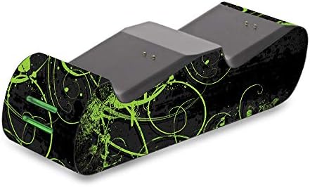 MightySkins koža kompatibilna sa Fosmon Xbox punjačem za kontroler-zelena distorzija | zaštitni,