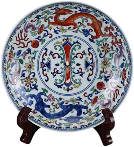 HTTJACK Dekorativna ploča Antikni porculanska kolekcija dnevni boravak Porcelandski ukras Kreativni zanati