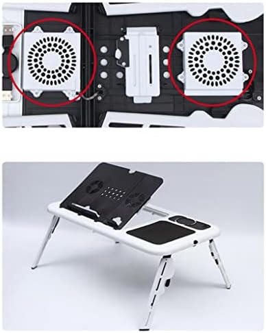 IRDFWH preklopni laptop Podesivi računalni stolni stolni stol za hlađenje ventilatora za hlađenje