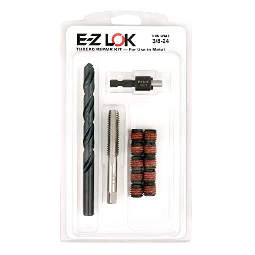 E-Z LOK EZ-450-8 navojni umetci za Metal; M8-1.25 instalacioni komplet, čelik, crni oksid