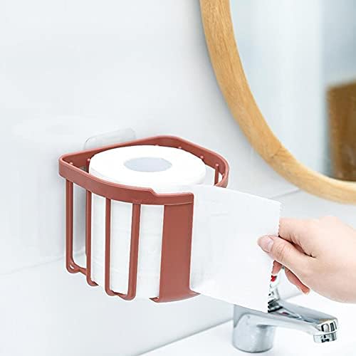 Toaletni nosač za toalet, toaletna kutija, držač za papir na zidu, šuplji dizajn kolut za papir, slučajna