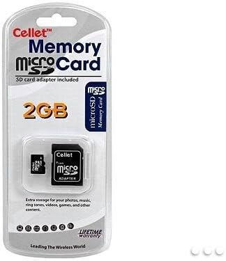 Cellet 2GB MicroSD za Motorola I410 telefon prilagođene flash memorije, high-speed prijenos, plug and