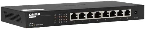 QNAP 8-Port 2.5 Gbe Plug & amp; Igrajte neupravljani mrežni prekidač