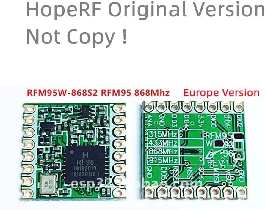 Lubeby Smart Hoperf Original SX1276 Temeljeni RF modul, lora1276 RFM95W RFM96W RFM98W 433MHz 868MHz 915MHZ Lora