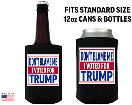 Smiješan neopren ne krivi me, glasao sam za Trumpove srupljivim pivom Can boca pića hladnije