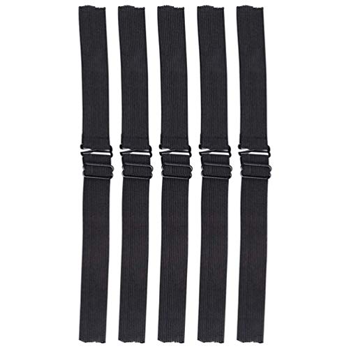 EXCEART ženske perike ženske perike 5kom Podesiva elastična traka za perike crna perika Izrada mrežaste trake