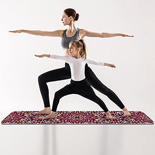 NDKMEHFOJ bešavne Mandala sklopive gimnastičke prostirke yoga Mat Pad neklizajuće vodootporne sportske prostirke