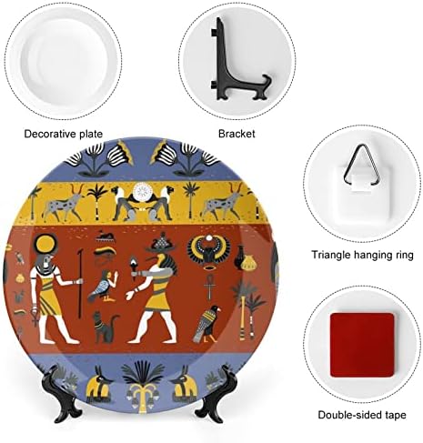Drevna egipatska religija koštana Kina Dekorativna ploča Keramičke ploče plovidbe sa zaslonom za prikaz za ukrašavanje