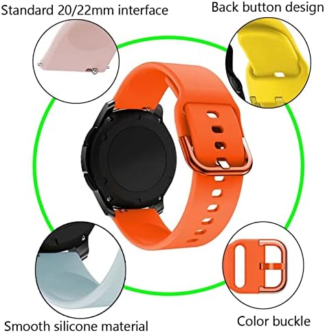 Kappde narukvica dodatna oprema 22mm za Xiaomi Haylou solarni LS05 Smart Watch Soft Silikonski remeks za
