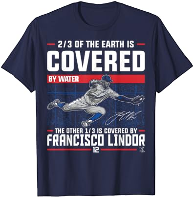 Francisco Lindor prekriven majicom - odjeća