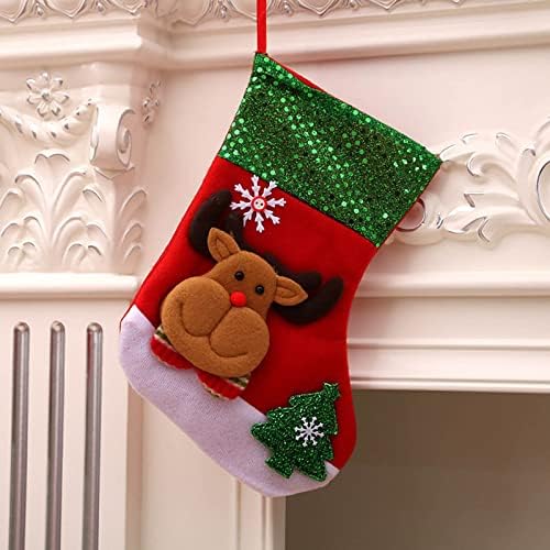 Božićne čarape Trpe božićne torbe za čarape i božićne čarape za zabavu ukras i božićni crtani