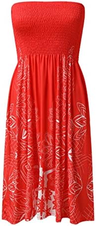 Miashui ženske Ležerne ljetne haljine ljetne haljine za žene plažni pokrivač Ups seksi pamučna ljetna haljina