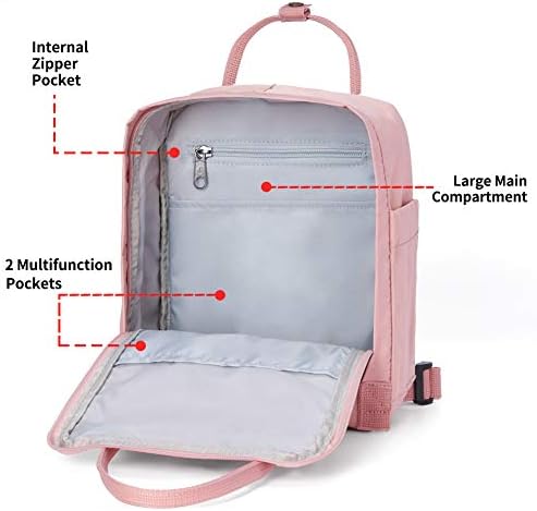Kalidi Mini 7L ruksak za žene, 10,7 inča iPad Classic Mali ruksak Kamp Rucksack Travel Torba na otvorenom