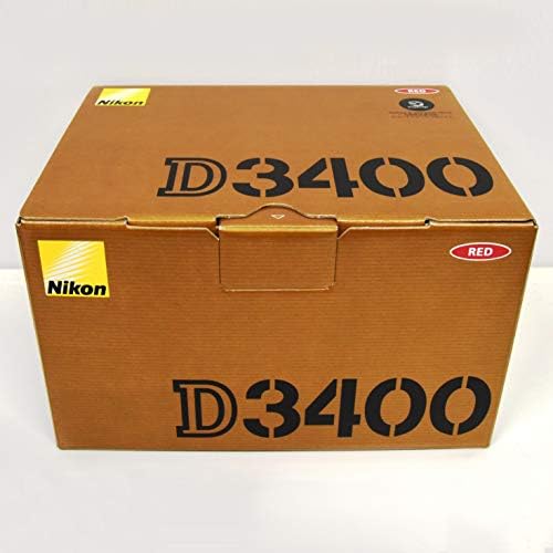 Nikon digitalni refleksni fotoaparat D3400 Crveni D3400rd