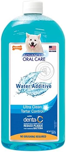 Nylabone Advanced Oral Care aditiv za vodu za pse - tečni odstranjivač tartara Original 32 oz.