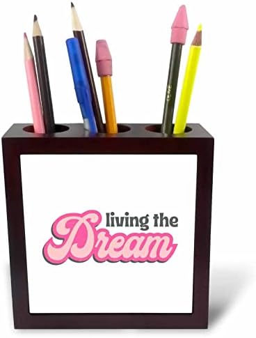 3drose Living The Dream Room Decor-držači olovki za pločice