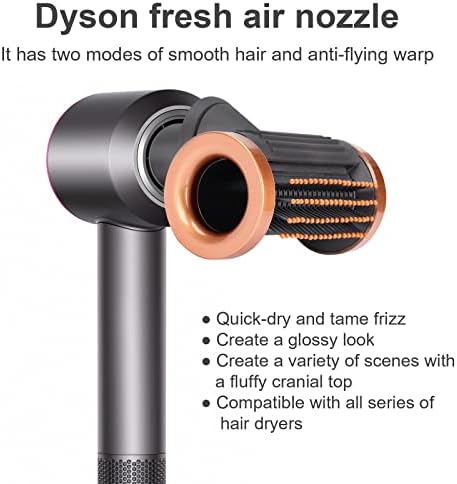 Nadogradite mlaznicu za pričvršćivanje češlja protiv leta za Dyson Supersonic fen za kosu-dodatna oprema