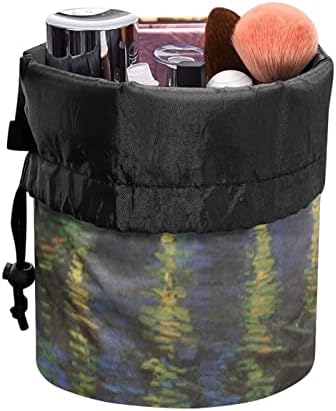 Howilath kozmetičke torbe u obliku šminke u obliku šminke, zvjezdana noć preko RONE slikanje