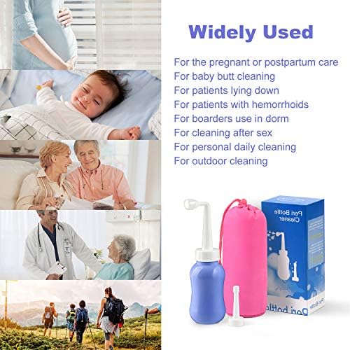 Peri bočica za postporođajnu njegu prenosiva bočica za pranje bidea za žene ili ležećeg pacijenta sa
