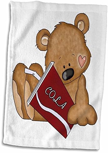 3D Rose Slatka žedna medvjeda sa sodom pop Colom ručni / sportski ručnik, 15 x 22