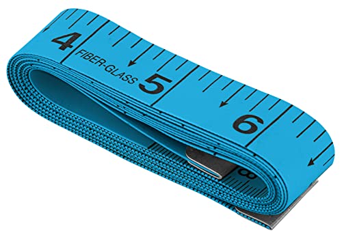 Crafet Plava mekana vrpca mjere za mjerenja tijela, šivanje, krojenje, izradu i gubitak kilograma - koji