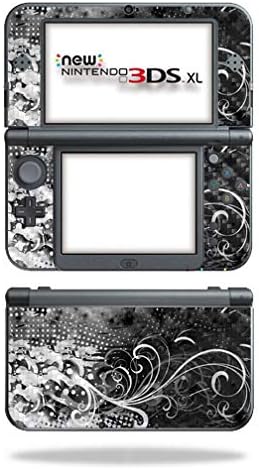 Koža od karbonskih vlakana MightySkins za Nintendo New 3DS XL-apstraktna Crna / zaštitna,