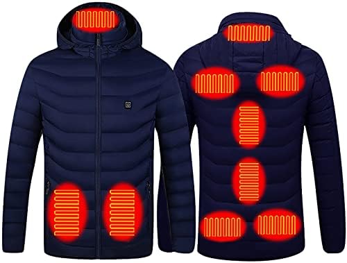 Muški zimski kaputi novo nadograđeni kontrola 9 vez za grijanje Konstantne temperature Inteligentne