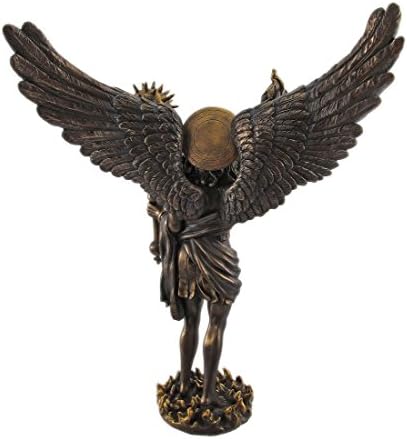 Pacifički poklon PTC 12.75 inčni Arhanđeli uriel sa spiseim religioznom kipom smole figurine
