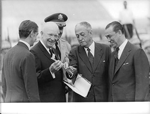 Vintage fotografija Dwighta D. Eisenhowera, američkog predsjednika.