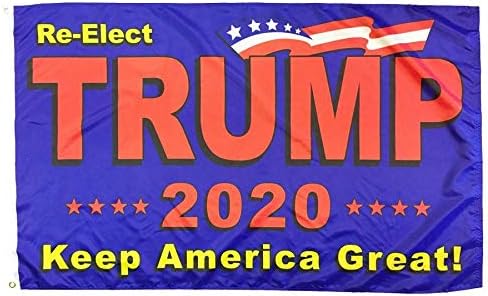 MWS 3x5 3'x5 'Re-Elect Trump 2020 zastava i napravi Ameriku Odlično ponovo mornarički vizir Gromkets