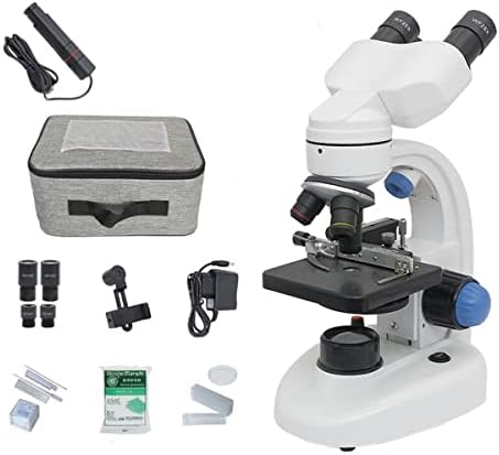 Smicroskop dodaci za odrasle 40x-1000x biološki mikroskop, LED digitalni dvogled mikroskop 13MP USB digitalni