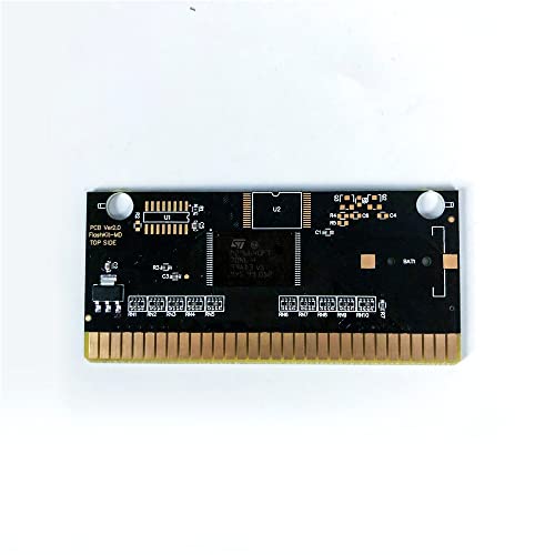 Aditi King of the Monsters - SAD Label FlashKit MD Electroless Gold PCB kartica za Sega Genesis