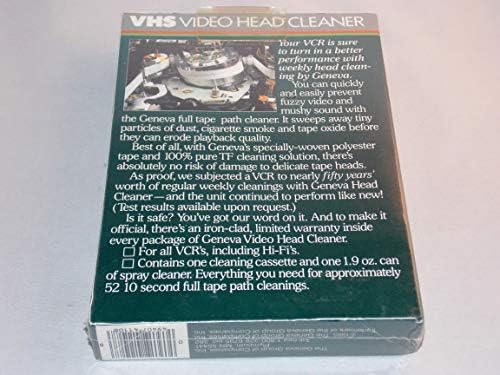Ženeva VHS Video glava za čišćenje video glava VCR-130