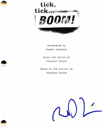 Robin de Jesus potpisan autogram Tick Tick Boom Full Film Film Script - režija LIN Manuel Miranda,