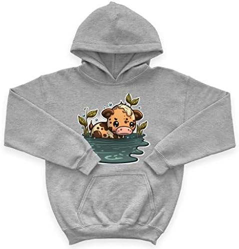Krav dizajn Kids 'Sponge Fleece Hoodie - Trendy Kids' Hoodie - Slatka kawaii hoodie za djecu