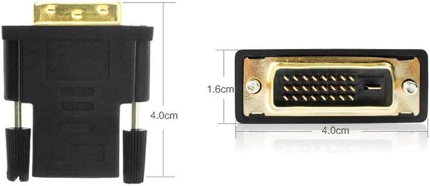 U-M pretvarač kabelski adapter pozlaćeni mužjak do ženskog DVI u HDMI adapter DVI Converter DVI u HDMI