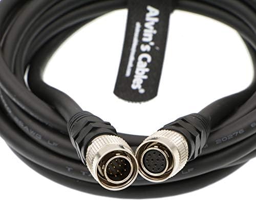 Alvinovi kablovi HIROSE 12-pinski muški za ženski kabel sa visokim fleksom za Sony CCD Hitachi industrijski