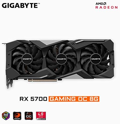 Gigabyte Radeon RX 5700 Gaming OC 8G grafička kartica, PCIe 4.0, 8GB 256-bitna GDDR6, GV-R57Gaming