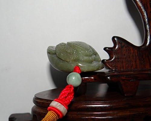 2.5 Kina certificirana priroda Hetian Nefrite Jade Fortune Toad i privjesci za novčiće