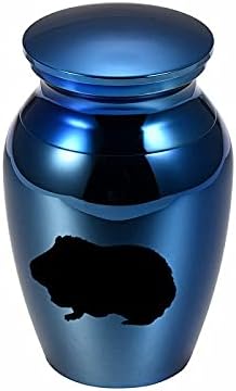 Heeqing AE312 nehrđajući čelik plava gravura 72mm * 42mm Kremacija urne za ljudske kućne ljubimce