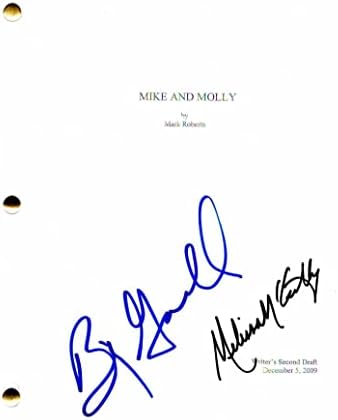 Billy Gardell & Melissa McCarthy potpisan Autogram Mike & Molly puni pilot skriptu