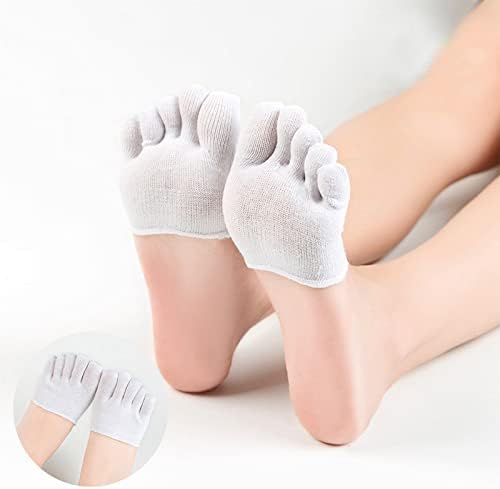 3 parove žene joga sportski non klizni čarapi na pola hvata peta pet prsta čarape za čizme čarape