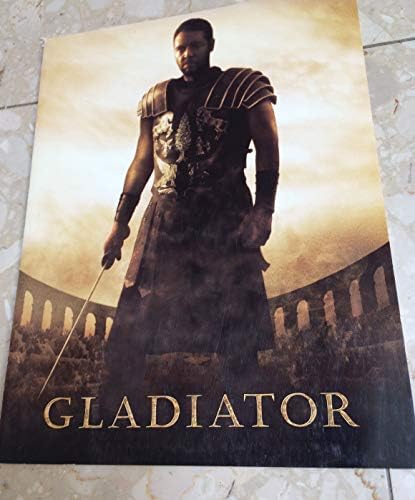 Gladiator Movie program iz svjetske premijere, puna lista lista